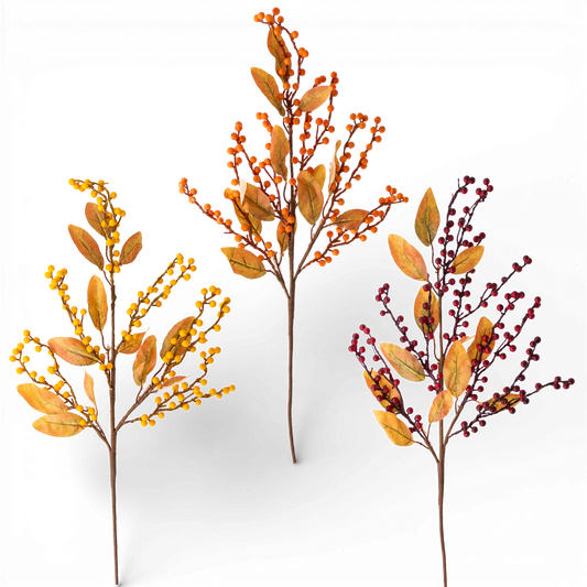 SP145 Berry Stem 9.5" x 2" x 30.25", Set of 3 PK4