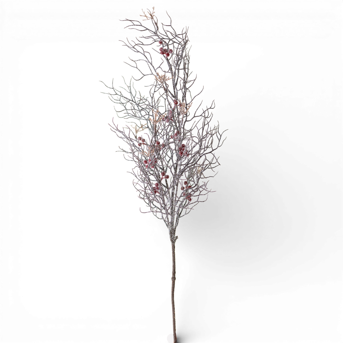 ST112 Frosted Twig/Berry Spray 15" x 6" x 41" PK8