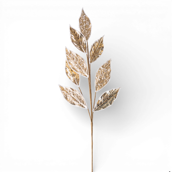 ST138 Metallic Leaf Spray 29" PK6