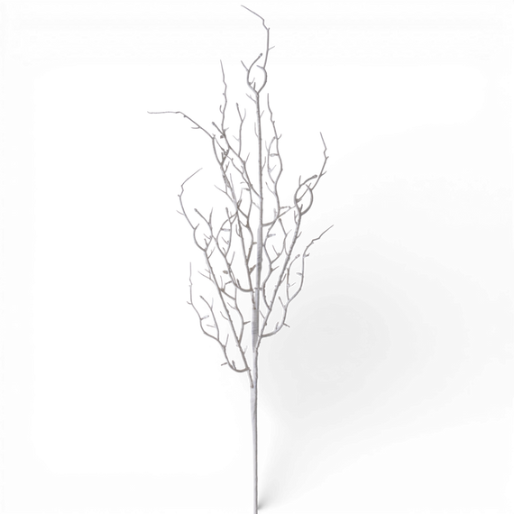ST153 Twig Spray White 33" PK12