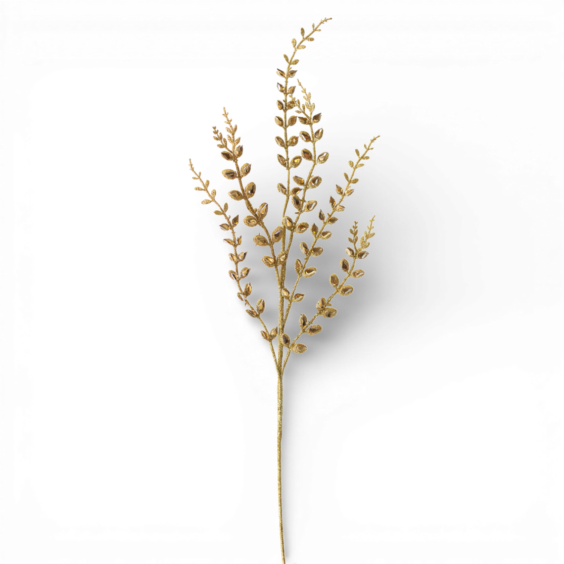 ST159 Glitter/Jewel Fern Spray 30" PK12