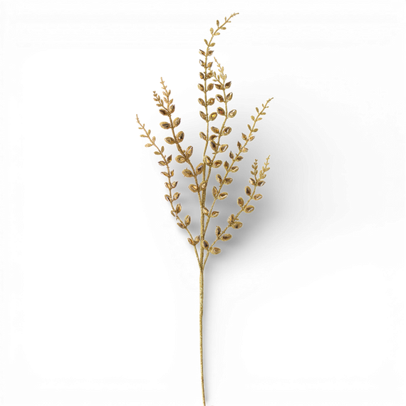 ST159 Glitter/Jewel Fern Spray 30" PK12