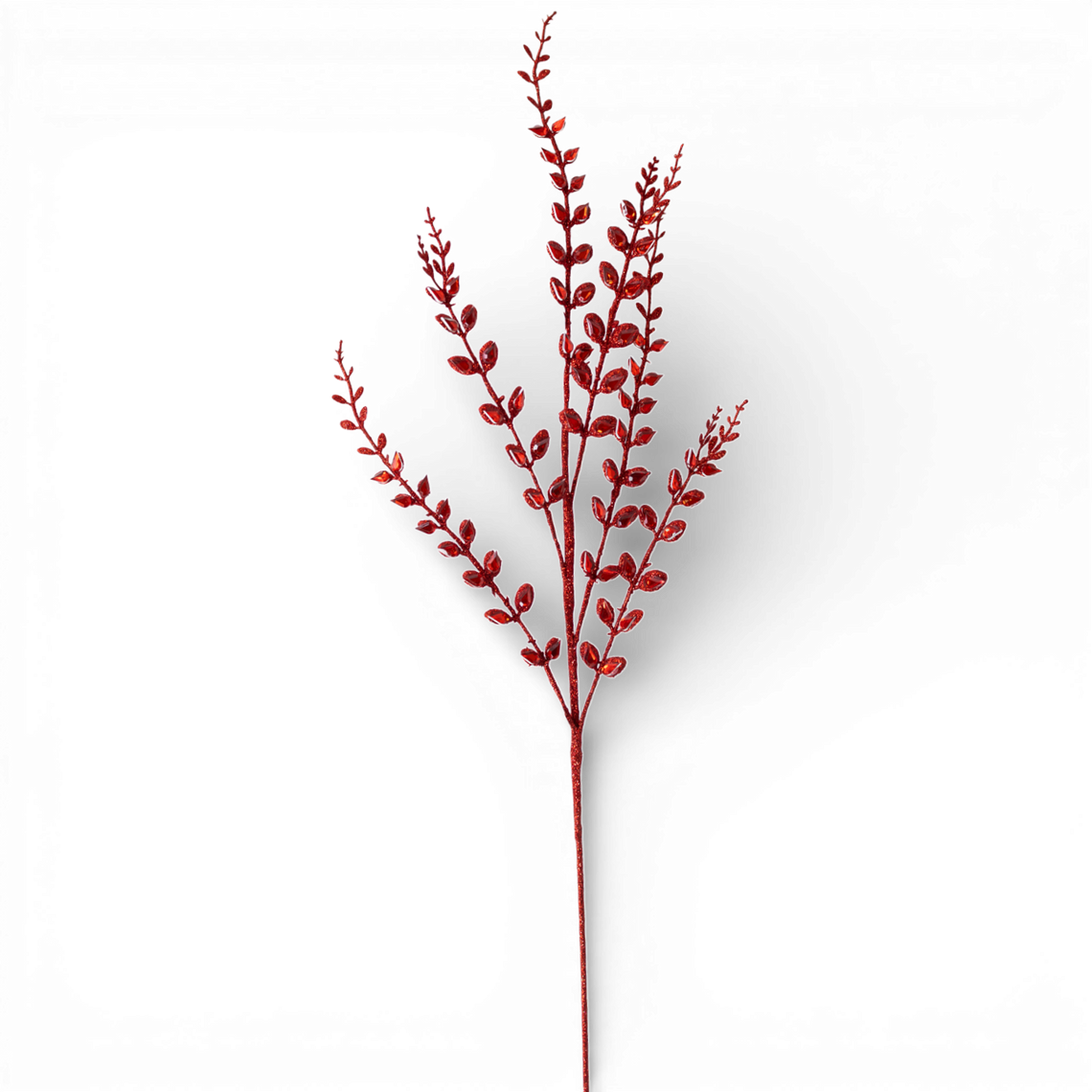 ST159 Glitter/Jewel Fern Spray 30" PK12