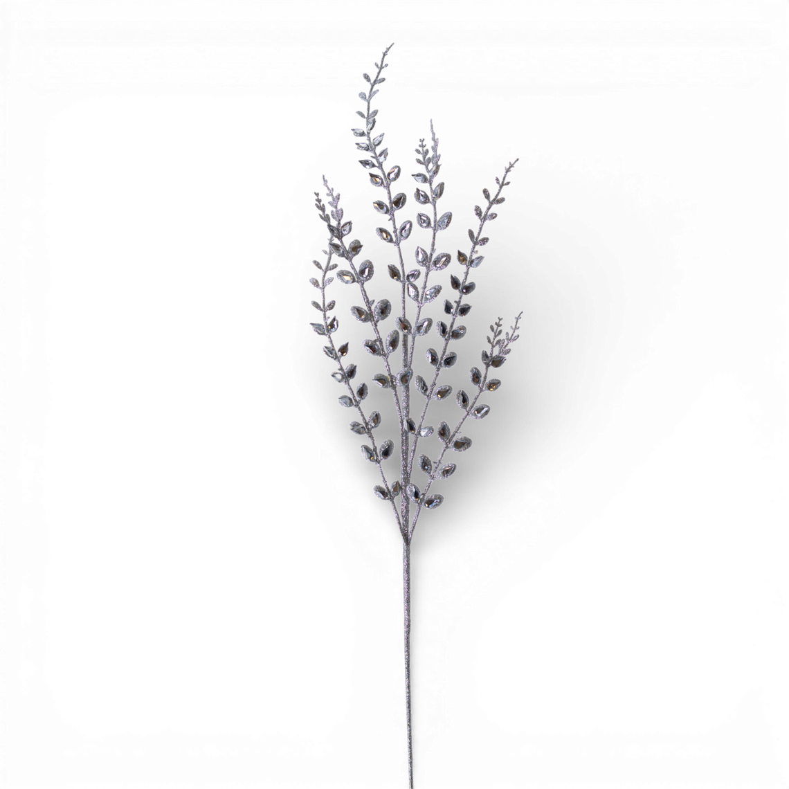 ST159 Glitter/Jewel Fern Spray 30" PK12