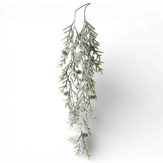 SW101 Snowy Pine Swag 11" x 3" x 36" PK6