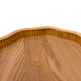 T103 Wooden Tray w/legs (Set of 2) 12" x 12" x 3" & 14.5" x 14.5" x 3" PK 1