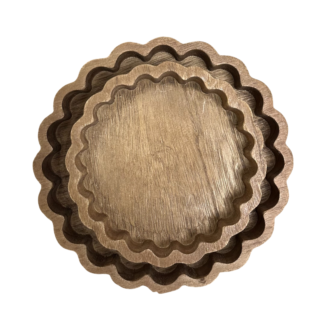 T106 Wood Tray 8" x 8" x 1.75" PK 4