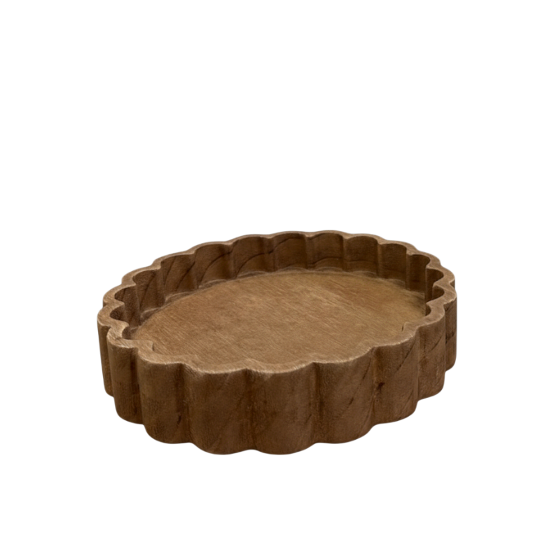 T106 Wood Tray 8" x 8" x 1.75" PK 4