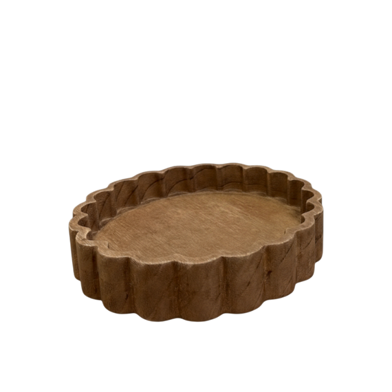 T106 Wood Tray 8" x 8" x 1.75" PK 4