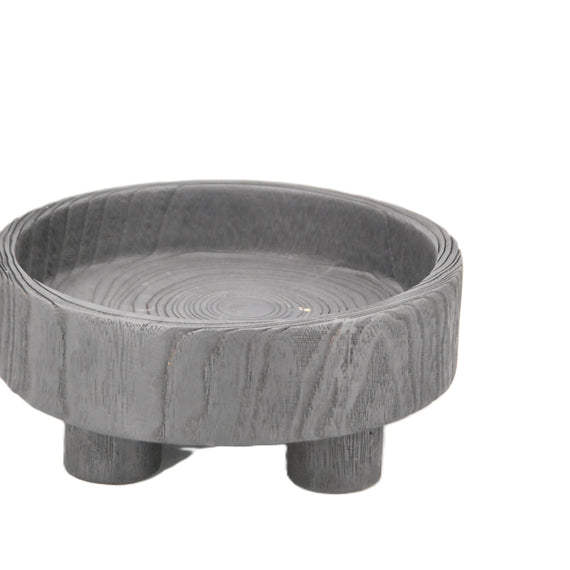 Wooden Tray w/Legs - Black