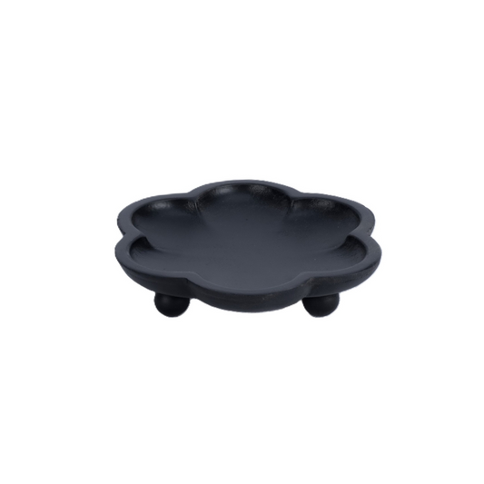 T122 Wood Tray w/Feet 7.25" x 8" x 1.5"