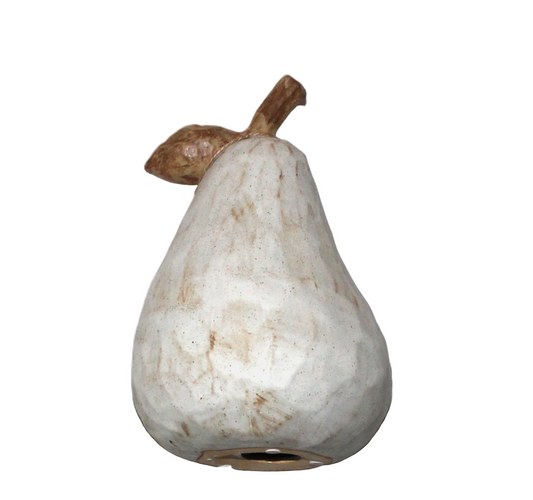 N103 Ceramic Pear 7.5" x 7" x 11.5"H