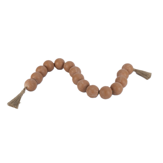 GD101 Bead Garland w/Tassel 44.5" x 2.36" x 2.36"