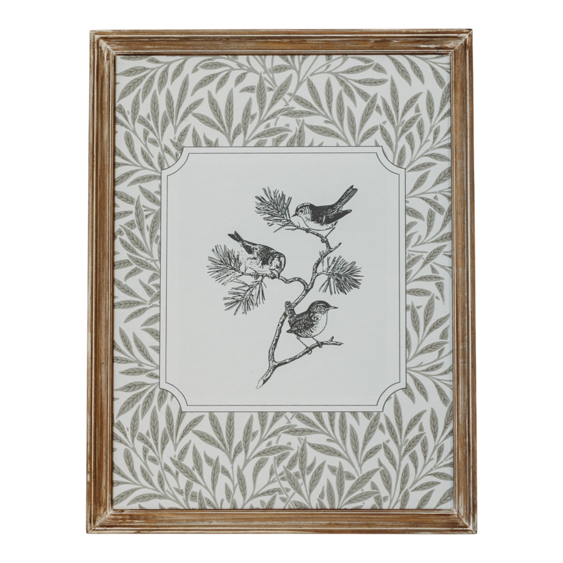 WA105 Bird Wall Art 12" x .75" x 15.75" PK 3