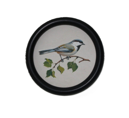 WA114 Bird Wall Art - Small Songbird 5.75" x .75" x 5.75"
