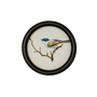 WA115 Bird Wall Art - Song Bird Blue/Yellow 5.75" x .75" x 5.75" PK 6