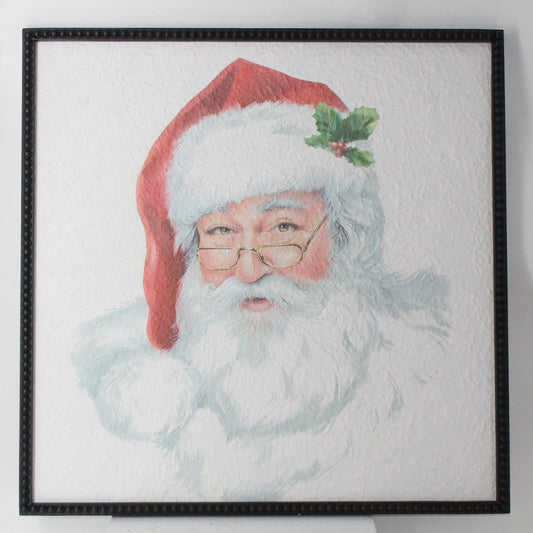 WA123 Santa Claus Wall Décor, 30"x 1" x 30" PK2