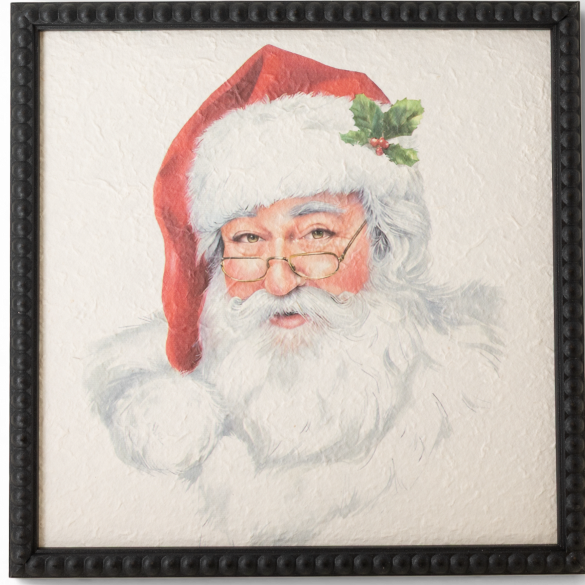 WA123 Santa Claus Wall Décor, 30"x 1" x 30" PK2