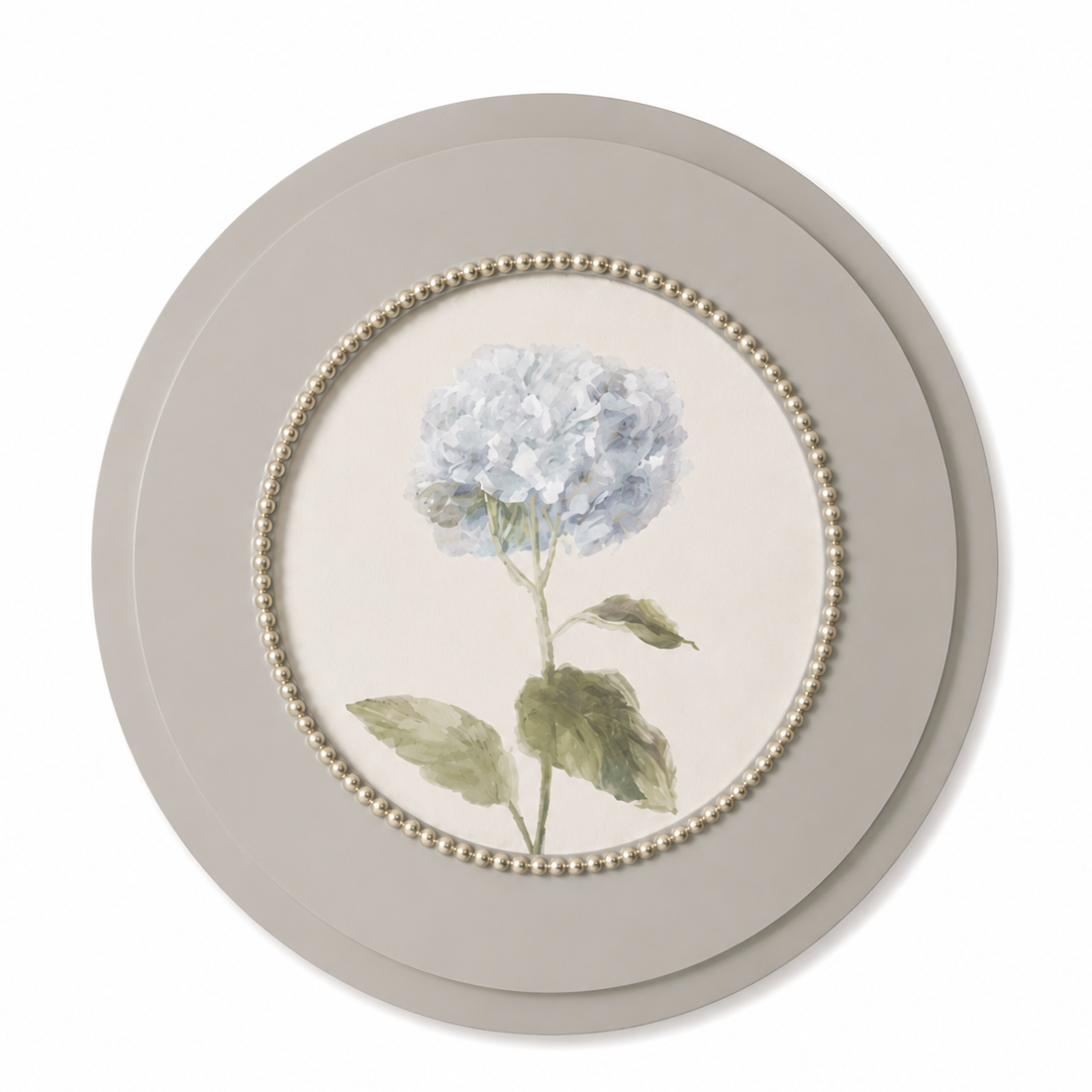 WA132 Hydrangea Wall Art 15.75" x .75" x 15.75" PK 4