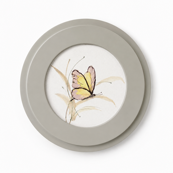 WA134 Butterfly Wall Art 10.25" x .5" x 10.25"    PK 4