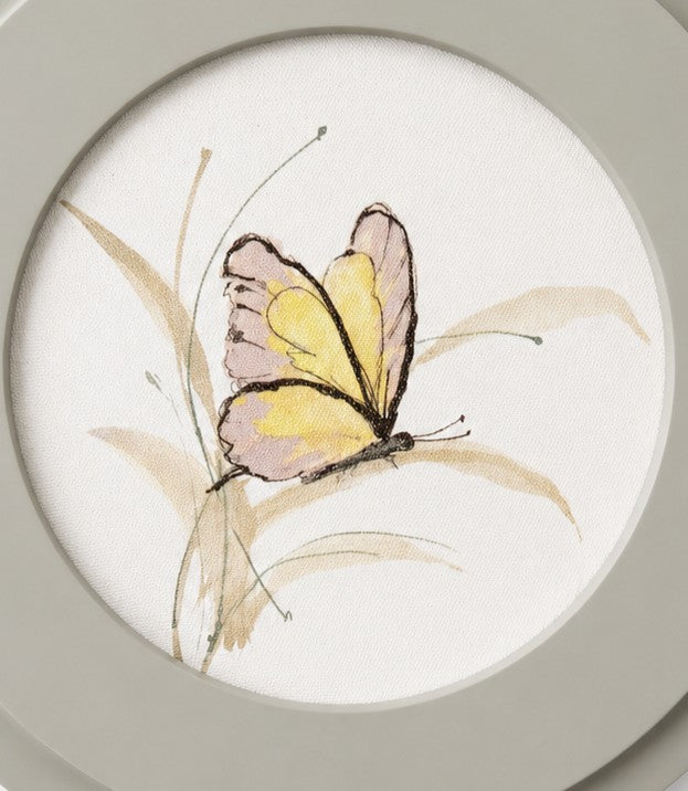 WA134 Butterfly Wall Art 10.25" x .5" x 10.25"    PK 4