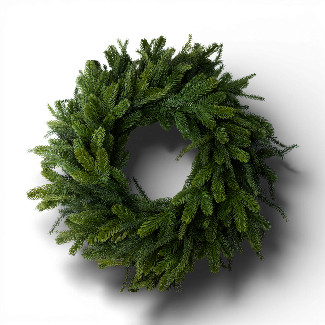 WR102 Real Touch Mixed Pine Wreath 28" PK1