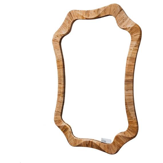 MIR100 Rattan Mirror 24" x 1.25"x 34.5"