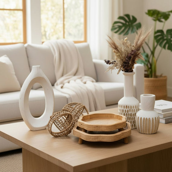 N153 Wood Pattern Vase 5.5" x 5.5" x 15.75" PK 2