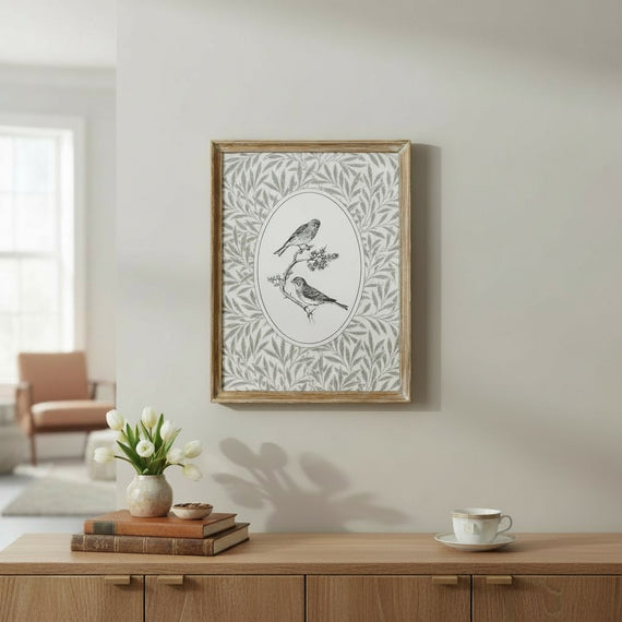 WA106 Bird Wall Art 12" x .75" x 15.75" PK 3